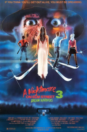 Poster phim Ác Mộng Phố Elm 3: Những Chiến Binh Trong Mơ (A Nightmare on Elm Street 3: Dream Warriors) - 1987