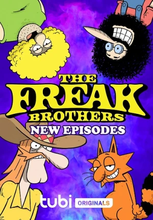 Poster phim Ba anh em lập dị (Phần 2) (The Freak Brothers (Season 2)) - 2023