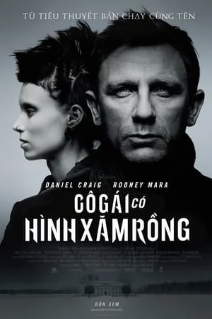 Poster phim Cô Gái Có Hình Xăm Rồng 2 (The Girl with the Dragon Tattoo 2) - 2011