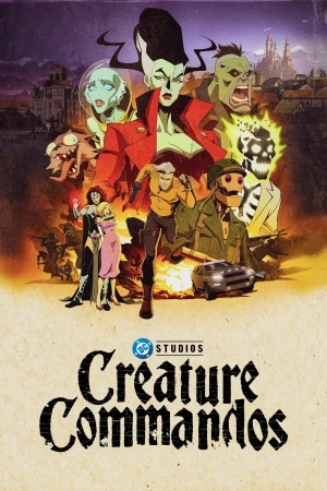 Poster phim Đặc Công Quái Vật (Creature Commandos) - 2024