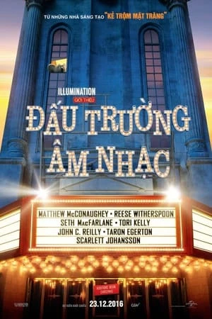 Poster phim Đấu Trường Âm Nhạc (Sing) - 2016
