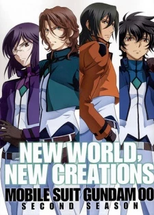 Mobile Suit Gundam 00 Second Season - Mobile Suit Gundam 00: Second Season, Kidou Senshi Gundam 00 2nd Season, Mobile Suit Gundam 00 2nd Season, Gundam 00 S2 (2008)