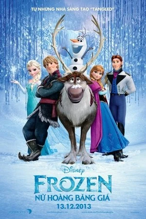 Poster phim Nữ Hoàng Băng Giá (Frozen) - 2013