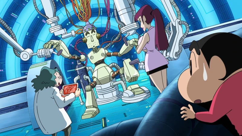 Shin - Cậu Bé Bút Chì 22: Gachinko! Người Máy Phản Công To-chan - Crayon Shinchan: Serious Battle! Robot Dad Strikes Back
