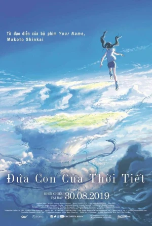 Poster phim Tenki no Ko (Weathering with You, Đứa con của thời tiết) - 2019