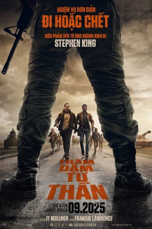 Poster phim Trăm Dặm Tử Thần (The Long Walk) - 2025