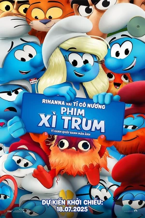 Poster phim Xì Trum (Smurfs) - 2025
