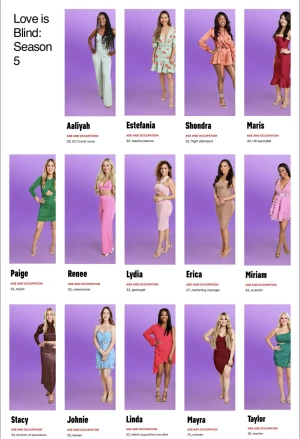 Poster phim Yêu là mù quáng (Phần 5) (Love Is Blind (Season 5)) - 2023